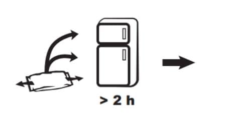 ColdHot Pack in den Kühlschrank
